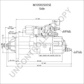 prestolite electric m105r3505se