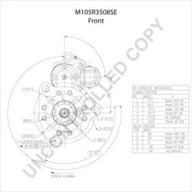 prestolite electric m105r3508se