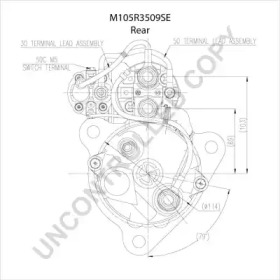 prestolite electric m105r3509se
