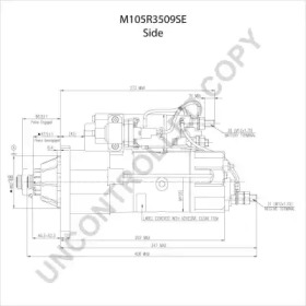 prestolite electric m105r3509se