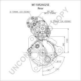 prestolite electric m110r2602se