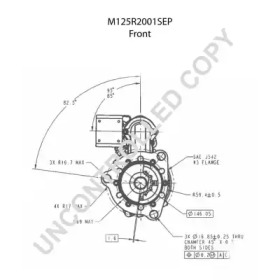 prestolite electric m125r2001sep