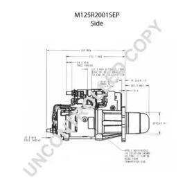 prestolite electric m125r2001sep