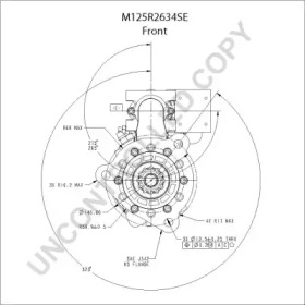 prestolite electric m125r2634se