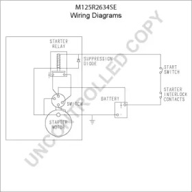 PRESTOLITE ELECTRIC M125R2634SE