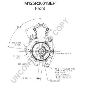 prestolite electric m125r3001sep