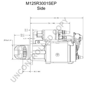 prestolite electric m125r3001sep