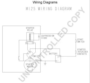 PRESTOLITE ELECTRIC M125R3001SEP