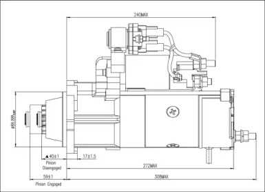 prestolite electric m90r3539se