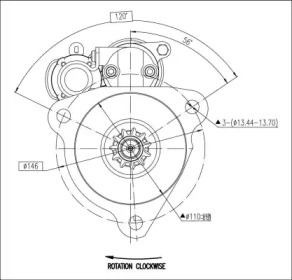 prestolite electric m90r3544se