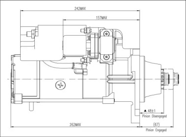 prestolite electric m90r3545se
