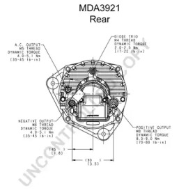 prestolite electric mda3921