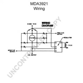 PRESTOLITE ELECTRIC MDA3921