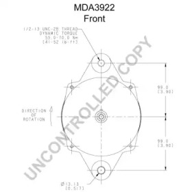 prestolite electric mda3922