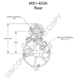 prestolite electric ms1403a