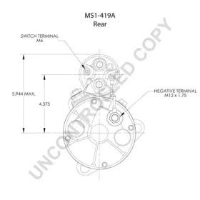 prestolite electric ms1419a