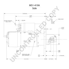 prestolite electric ms1419a