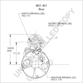 prestolite electric ms1461