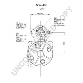 prestolite electric ms4406