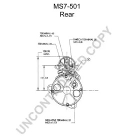 prestolite electric ms7501