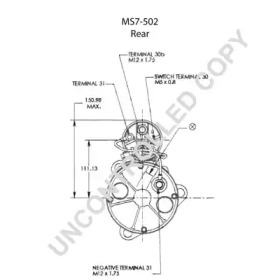 prestolite electric ms7502