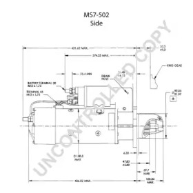 prestolite electric ms7502
