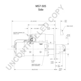 prestolite electric ms7505