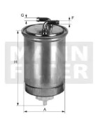 MANN-FILTER WK 842/14