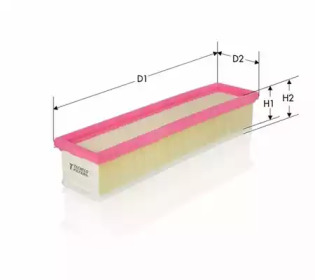 TECNECO FILTERS AR1615PMS