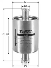 TECNECO FILTERS GAS13