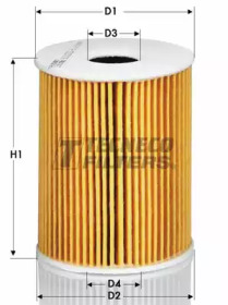 TECNECO FILTERS OL07017-E