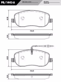 FRAS-LE PD/1443-A