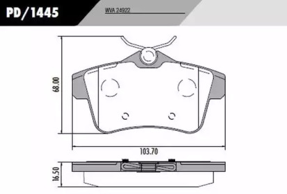 FRAS-LE PD/1445