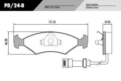 FRAS-LE PD/24-B