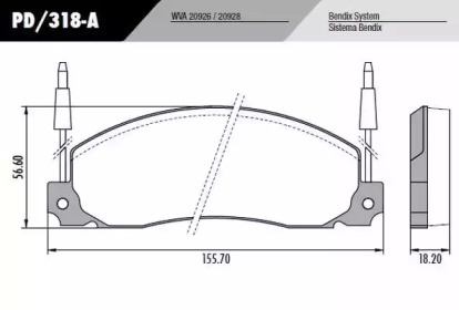 FRAS-LE PD/318-A