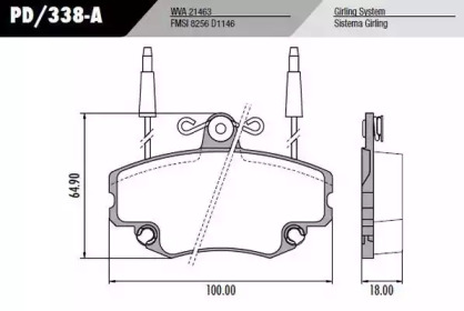 FRAS-LE PD/338-A