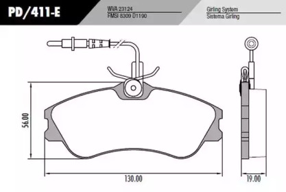 FRAS-LE PD/411-E