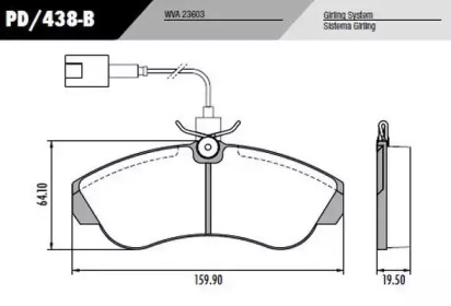 FRAS-LE PD/438-B