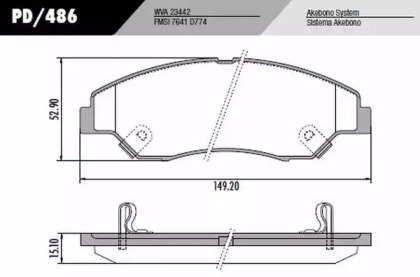 FRAS-LE PD/486