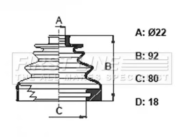 FIRST LINE FCB6322