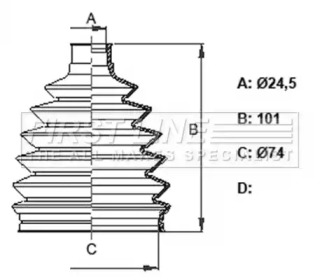 FIRST LINE FCB6330