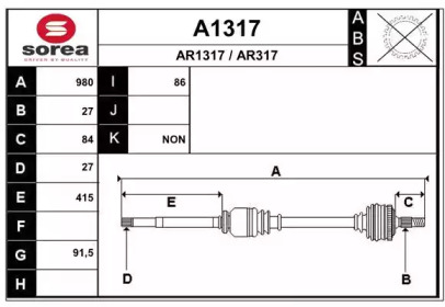 SNRA A1317