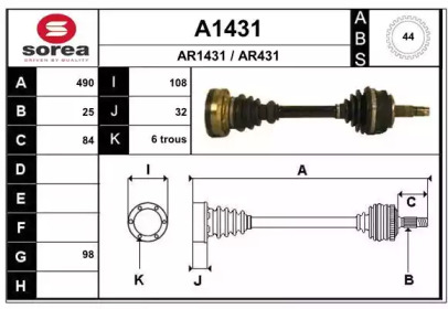 SNRA A1431