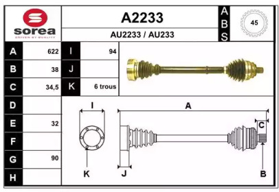 SNRA A2233