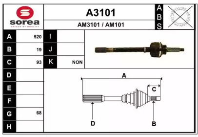 SNRA A3101