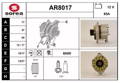 SNRA AR8017