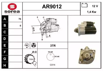 SNRA AR9012