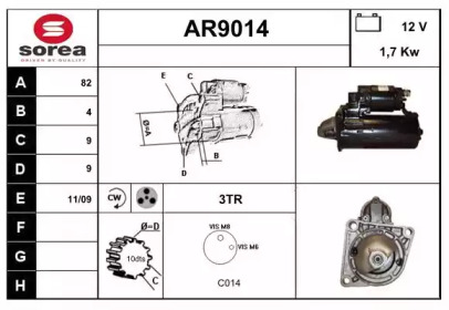 SNRA AR9014