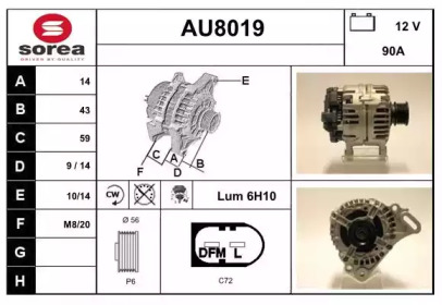 SNRA AU8019