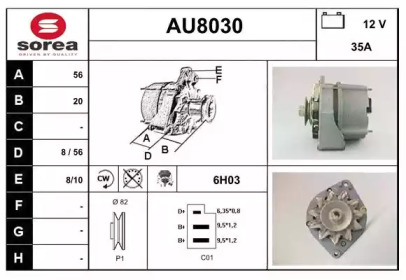 SNRA AU8030